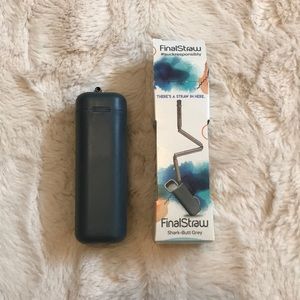 Recyclable fold up straw